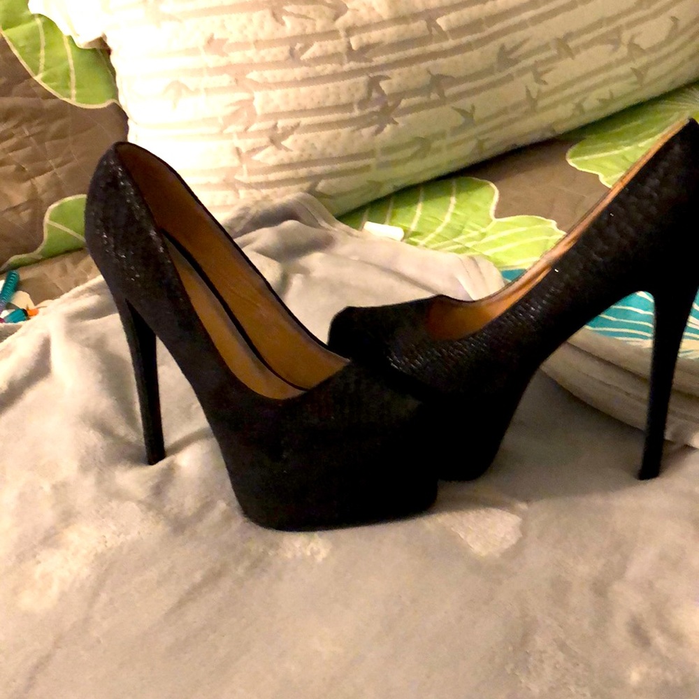Lollicouture- Black Stiletto-Size 10